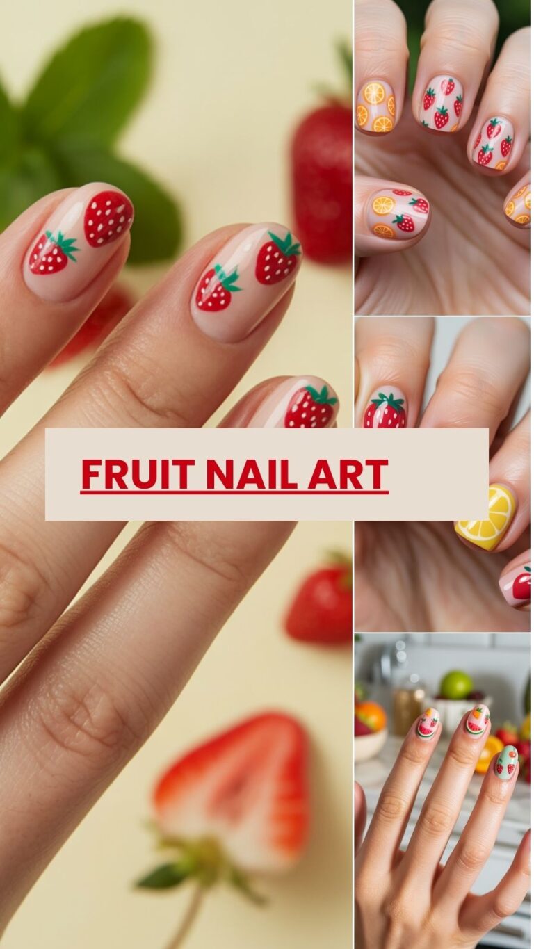 Fruit Nail Art: Fun, Colorful, and Playful